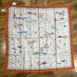 Tory Burch daydream large silk scarf NWT’s